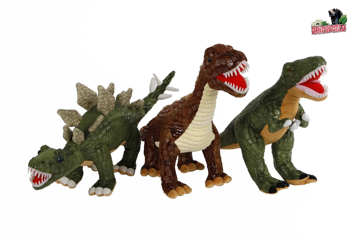 Dinoworld Dinosaurier Plüsch Kunststoffzähne 50-60cm