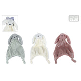 Mini Club Kuscheltuch Hase 3sort. 38cm