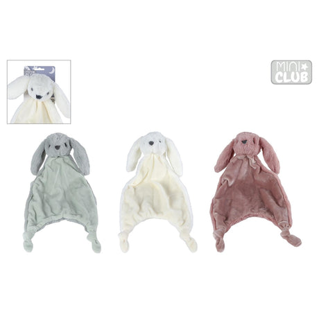 Mini Club Kuscheltuch Hase 3sort. 38cm