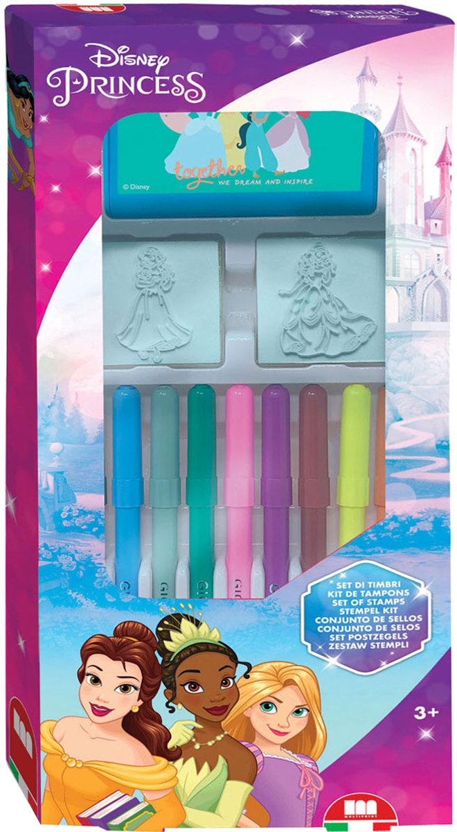 Multiprint Disney Princess Stamp Set