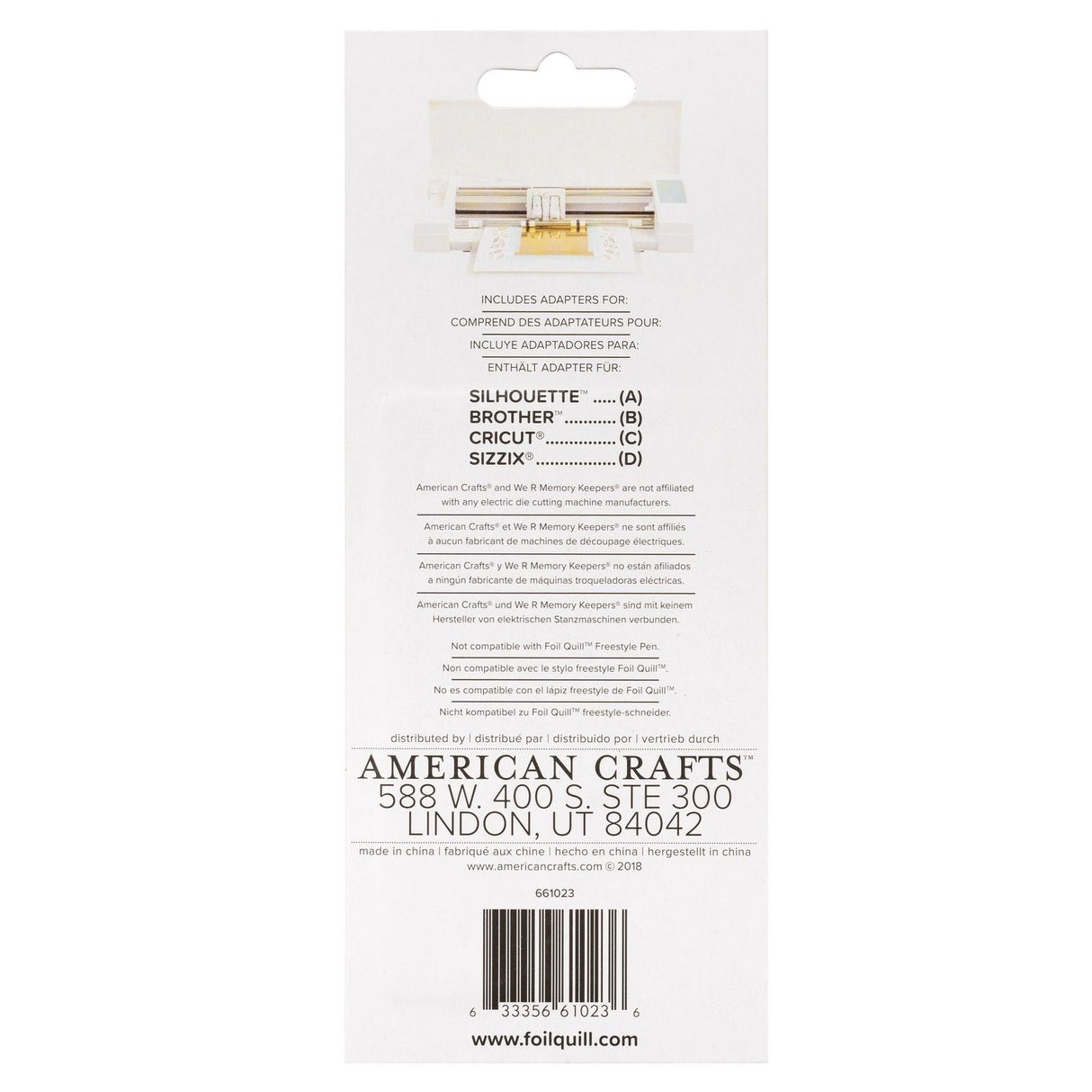 We r makers • foil quill tool adapter kit 4pieces