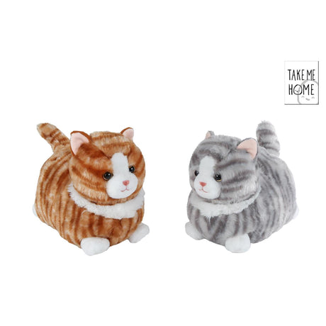 Take me Home Katze liegend Plüsch 25cm 2 sortiert