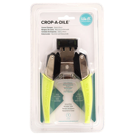 Wir sind Macher • Crop-a-Dile Corner Chomper Stub Deco