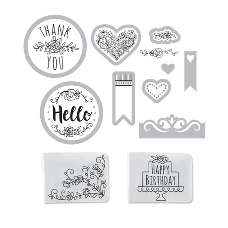 Sizzix • Sidekick Starterset weiß grau