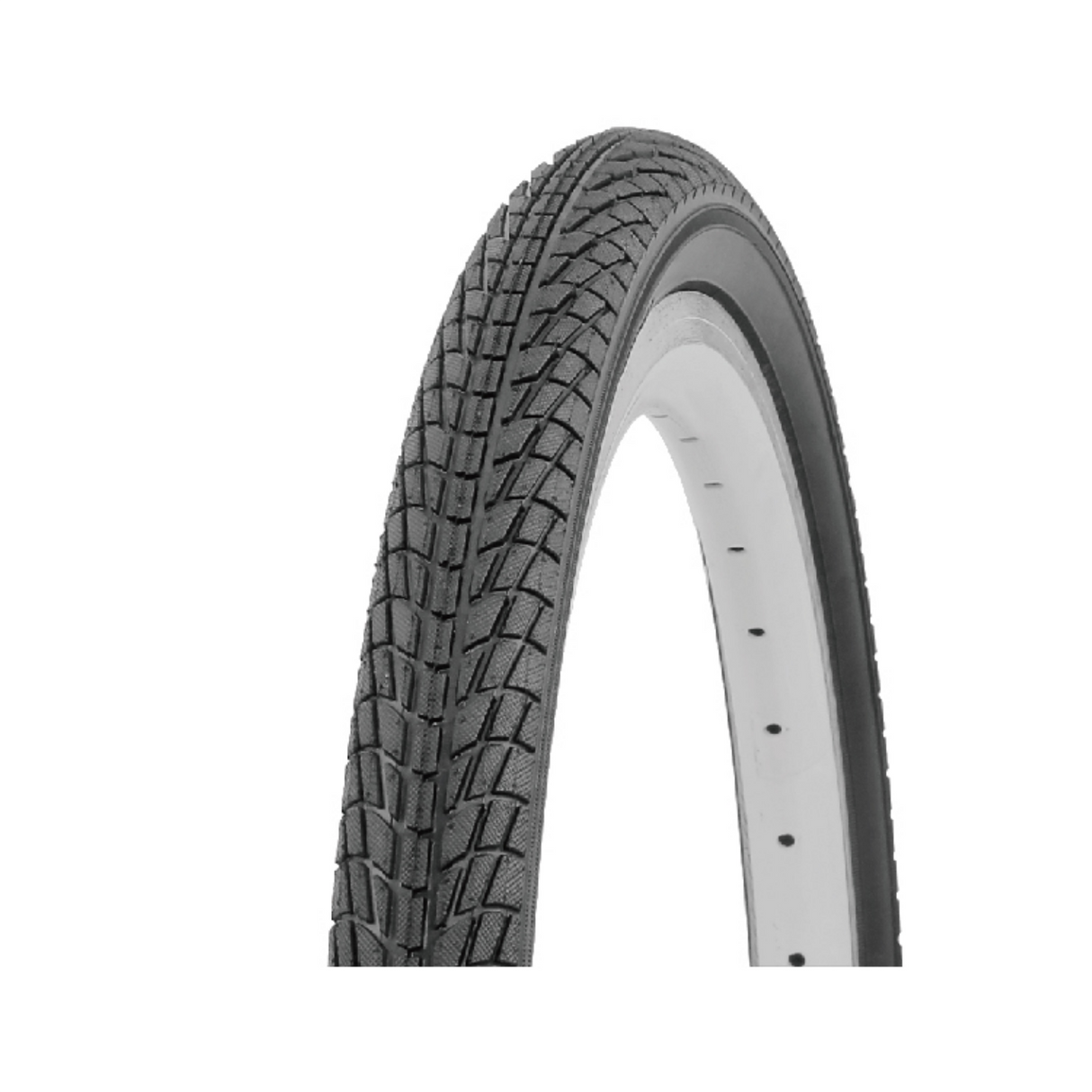 Wolff Tire, Schwarz ohne Reflexion, 20x1.75, Etro 47-406