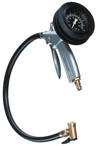 Ewo Reifenfüll- und Messgerät Airmaster Standard Handfelgenkraftmess.0-10b m.Hebelstecker