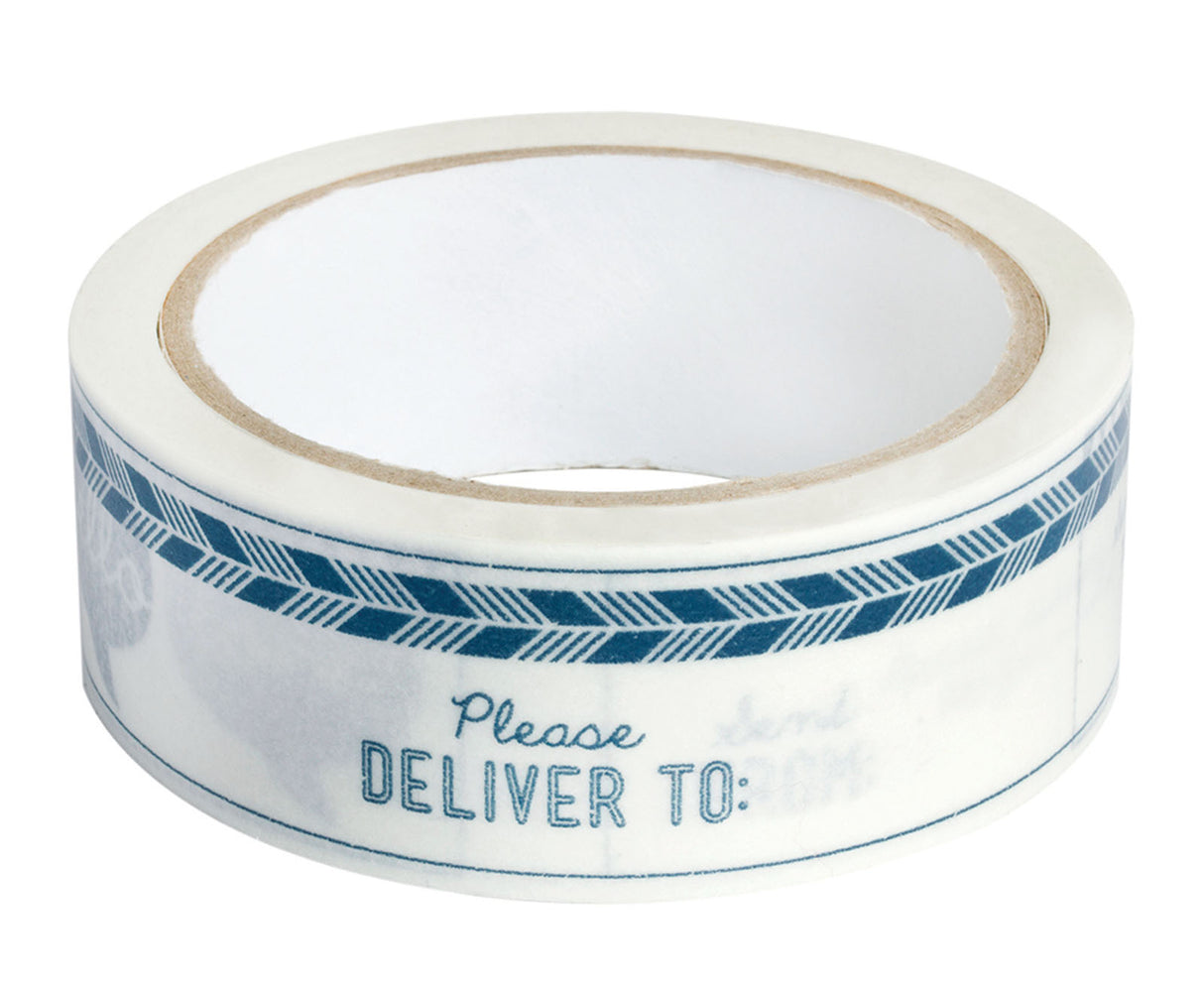 Wir machen jeden Tag Washi-Rollen, die in Umschläge verpackt werden