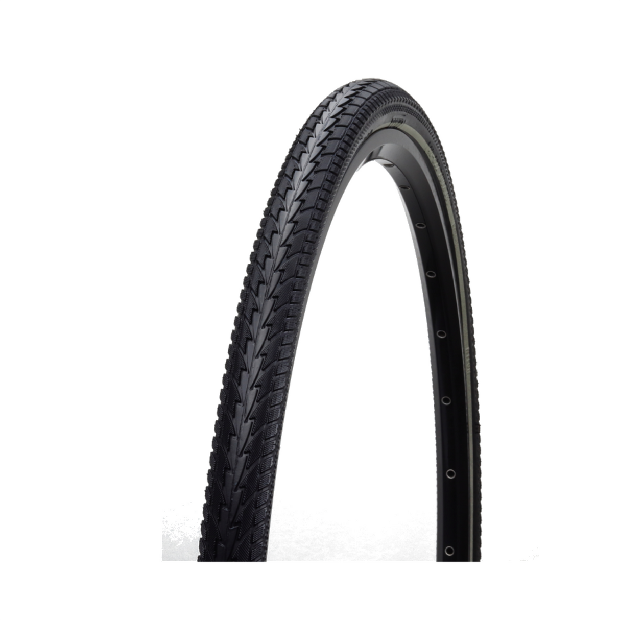 Hakuba Tire, sort med hvid linje, 28x1 1 2, ETRO 40-635