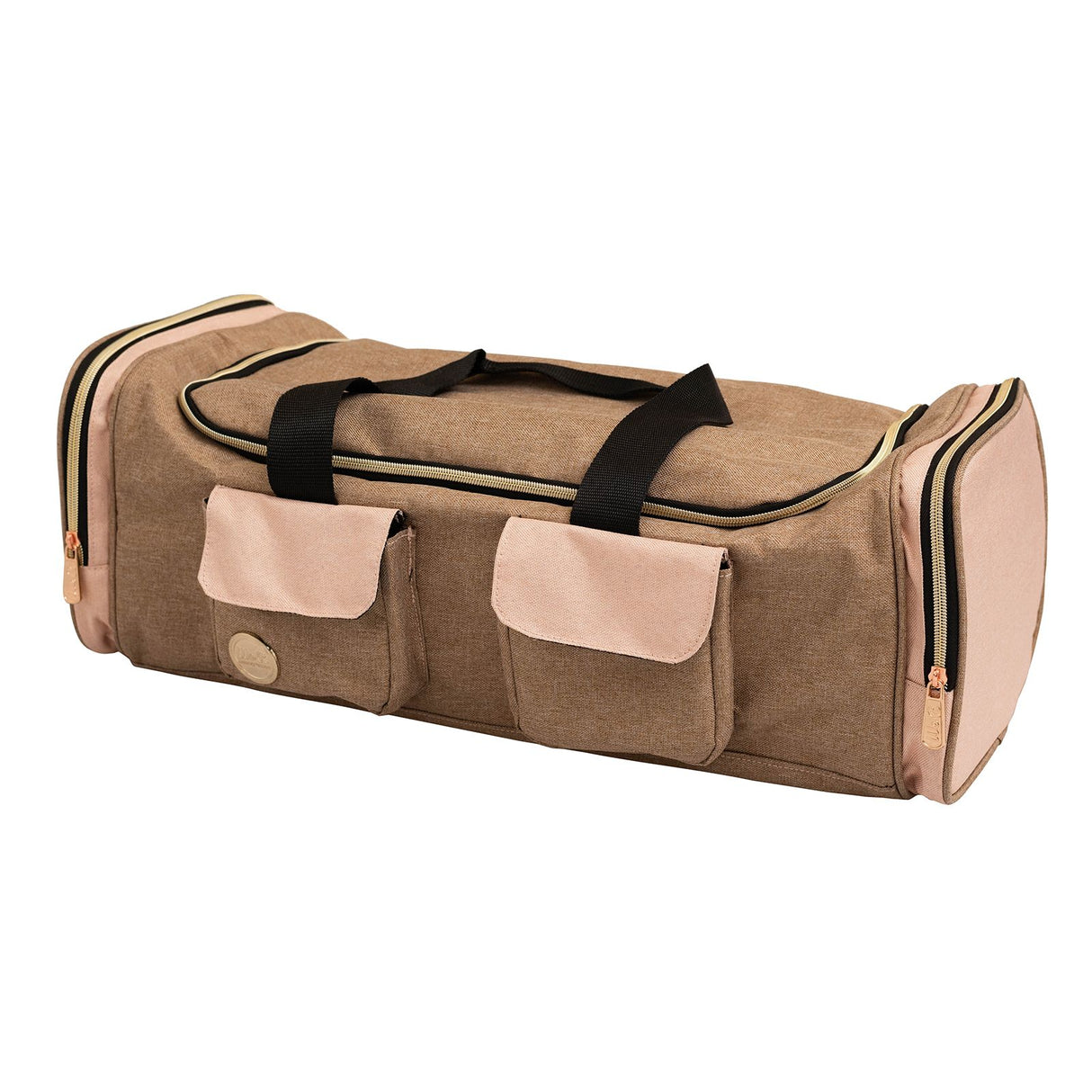 Wir sind Hersteller • Crafter's Machine Tote in Taupe und Pink