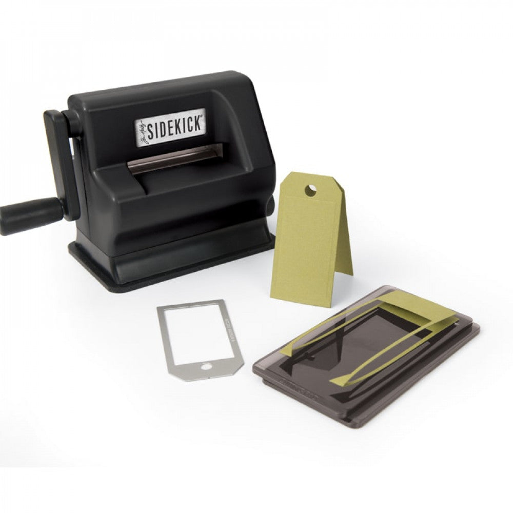 Sizzix • tim holtz sidekick starter kit (black) featuring tim holtz designs