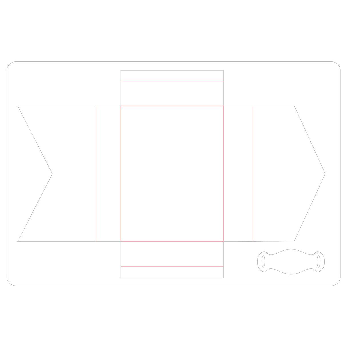 Sizzix • scoreboards l die tiny book case
