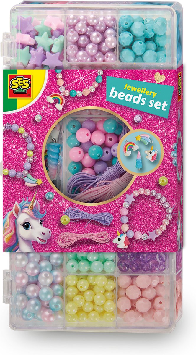 Ses Schmuckperlenset - Einhorn