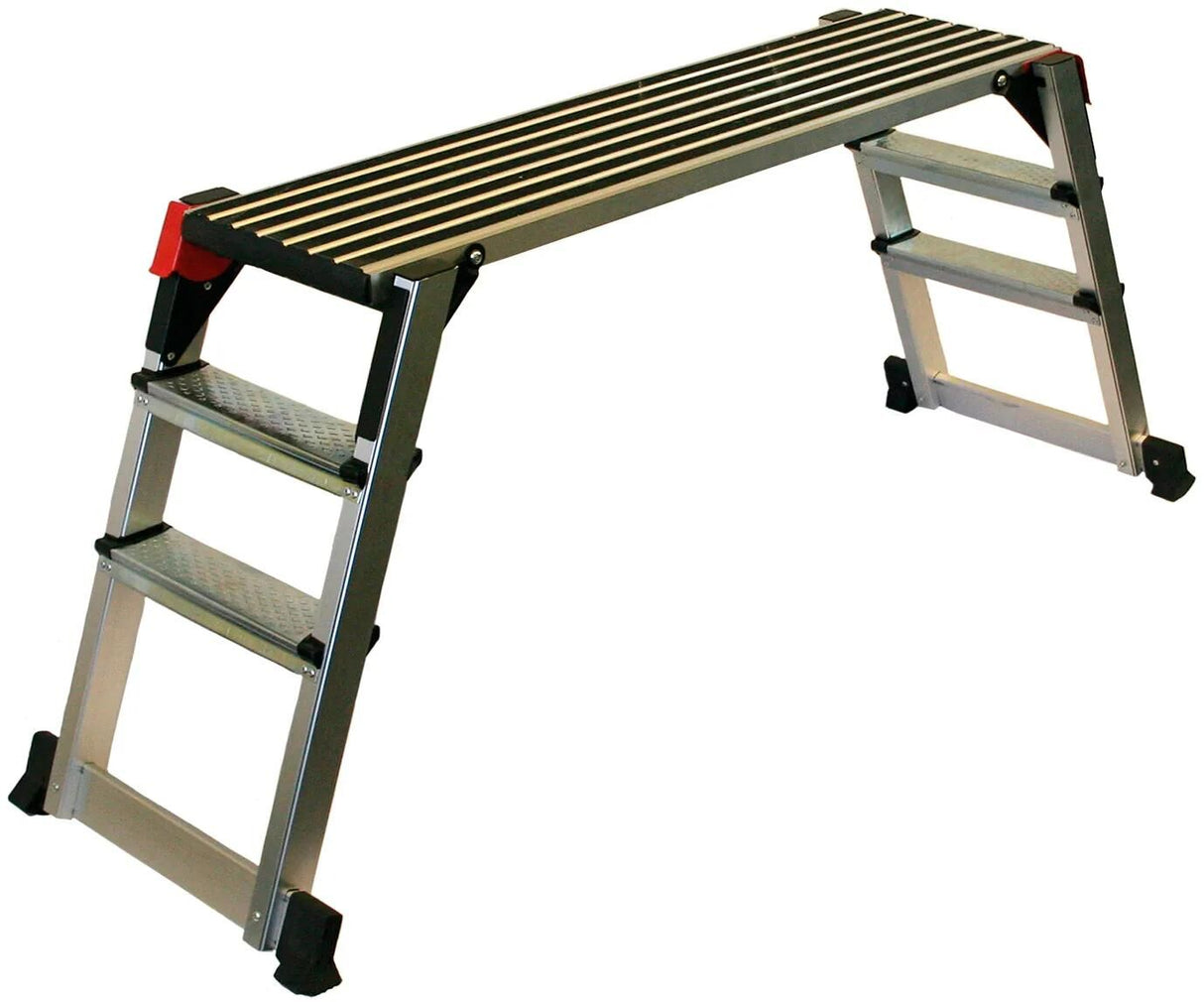 Busching veiligheidsloopplatform alu working platform alu l hinged anti-slip