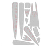 Sizzix • tim holtz thinlits die set carrot bunny 11pcs