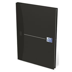 Oxford office essentials gebonden boek 192 bladzijden gelijnd formaat a5 smart black