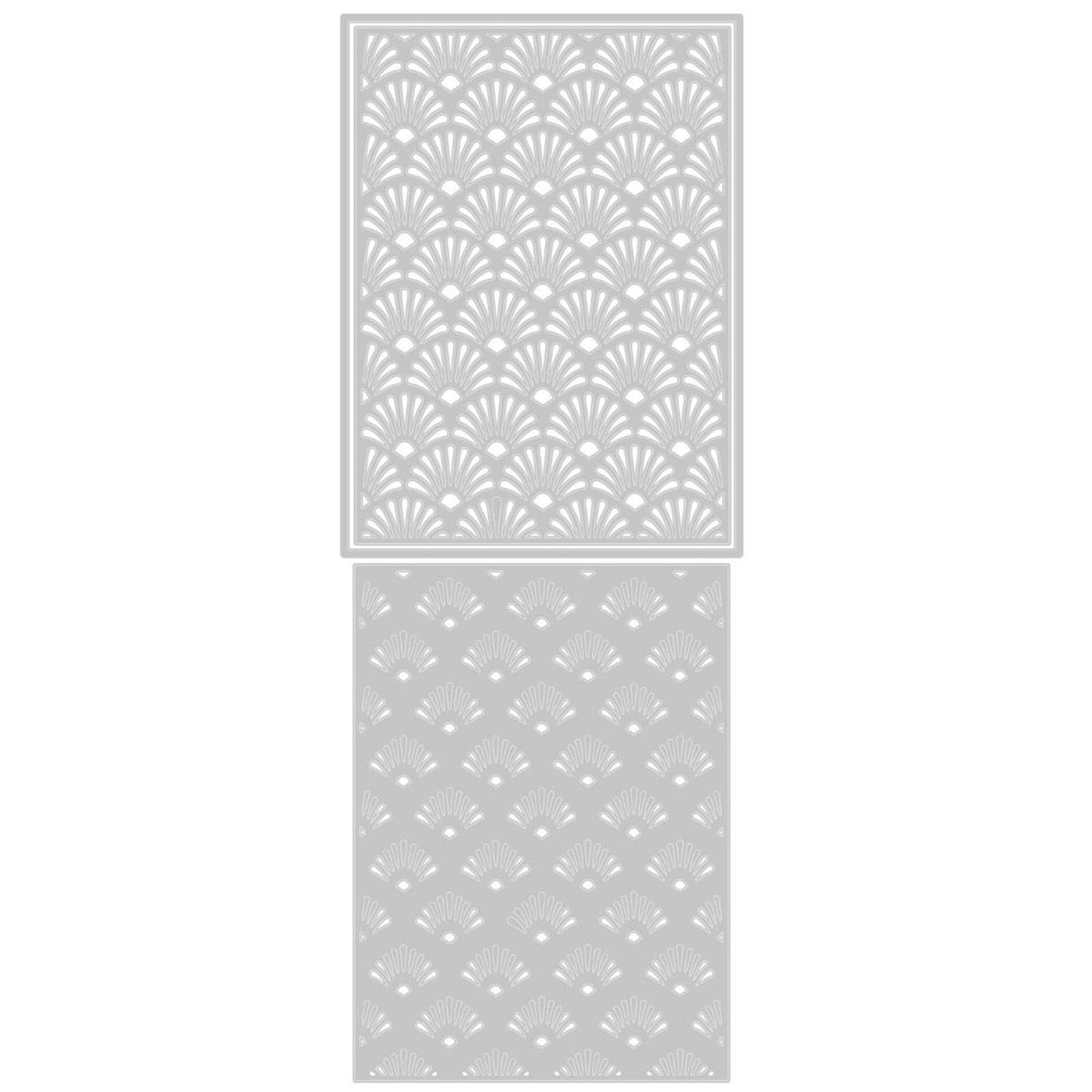 Sizzix • thinlits die set 3pk layered geo shells