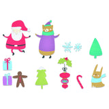 Sizzix • thinlits die set doodle christmas