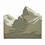 Sizzix • tim holtz thinlits die set mountain top 6pcs