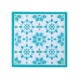 Sizzix • layered stencils geo background 4stuks