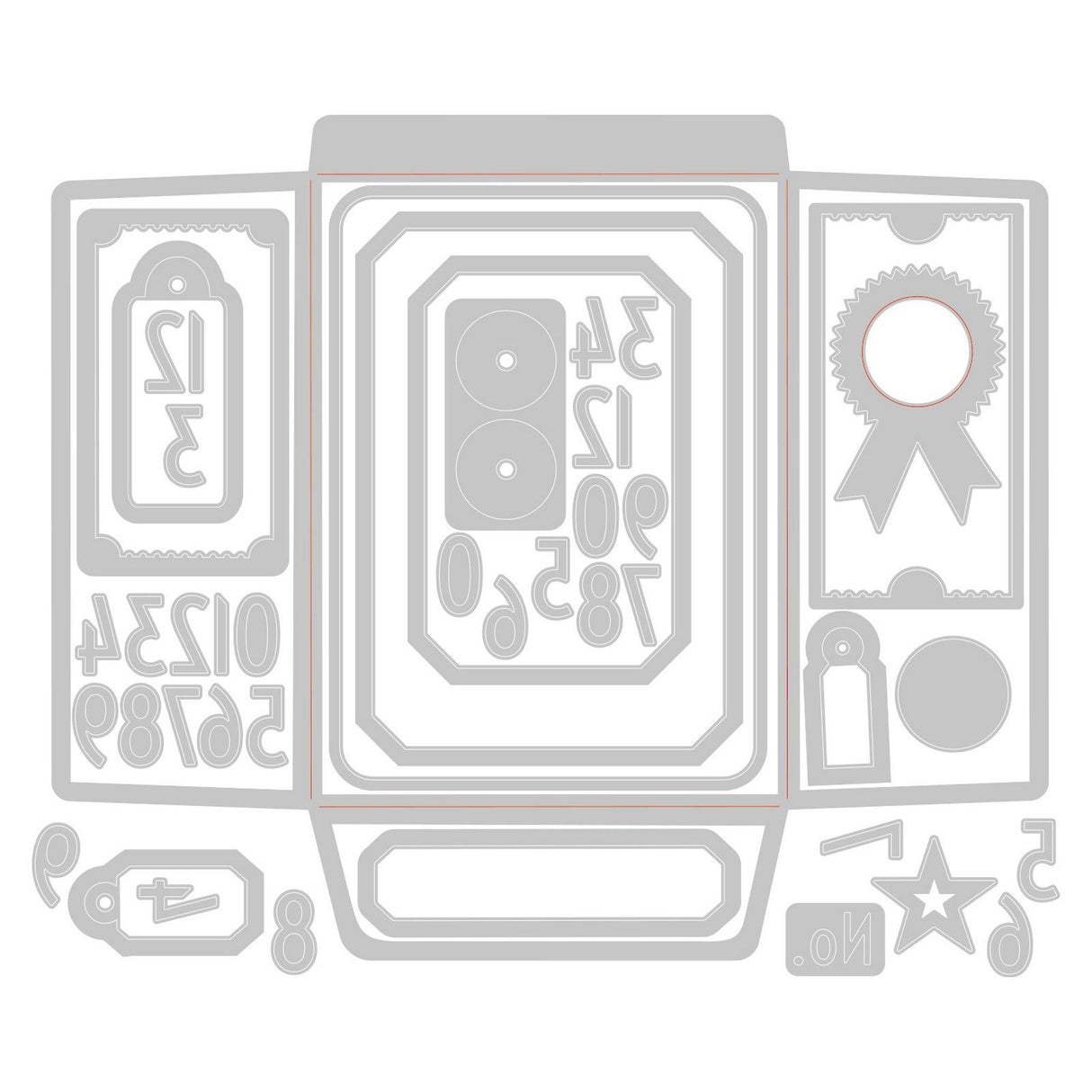 Sizzix • tim holtz thinlits die set collector 45pcs