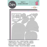 Sizzix • impresslits embossing folder cozy owl