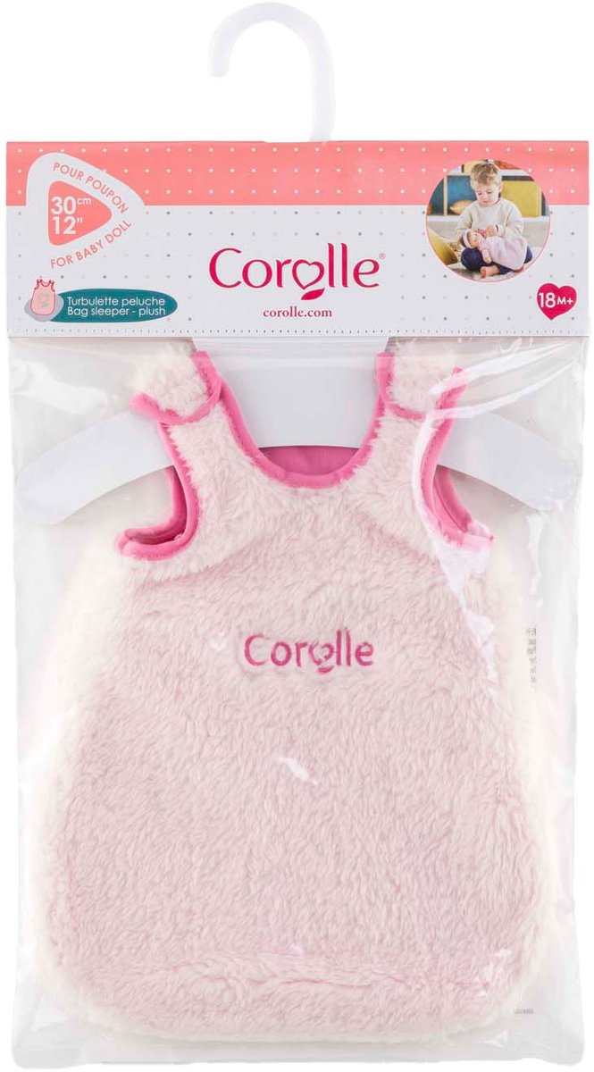 Corolle Plüschschlafsack für Puppen, 30 cm