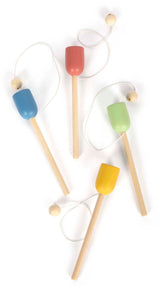 Small Foot - Catch-the-Ball-Set aus Holz, 4er-Set