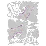 Sizzix • thinlits die set birds blossoms