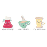 Sizzix • thinlits die set stamps crazy characters #1 7stuks