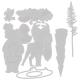 Sizzix • thinlits die set forest animals #2