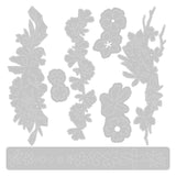 Sizzix • thinlits die set woodland borders 7pcs