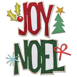 Sizzix • tim holtz thinlits die set big tidings