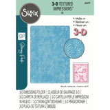 Sizzix • cosmopolitan 3d textured impressions embossing folder sunday in the park