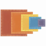 Sizzix • fanciful framelits die set yvette interlaces squares 11pcs