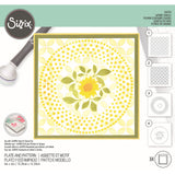 Sizzix • layered stencils plate pattern 4pcs