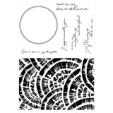 Sizzix • creative coordinations clear stamps with framelits radiance 8pcs
