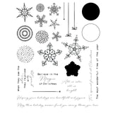 Sizzix • a5 clear stamp set 25pcs 1pcs framelits holiday bits and bobs by stacey park