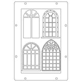 Sizzix • studio: a5 clear stamps 3pcs a5 stencils weather wonder by mark montano