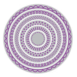Sizzix • thinlits die set border party circles by catherine pooler 6pcs