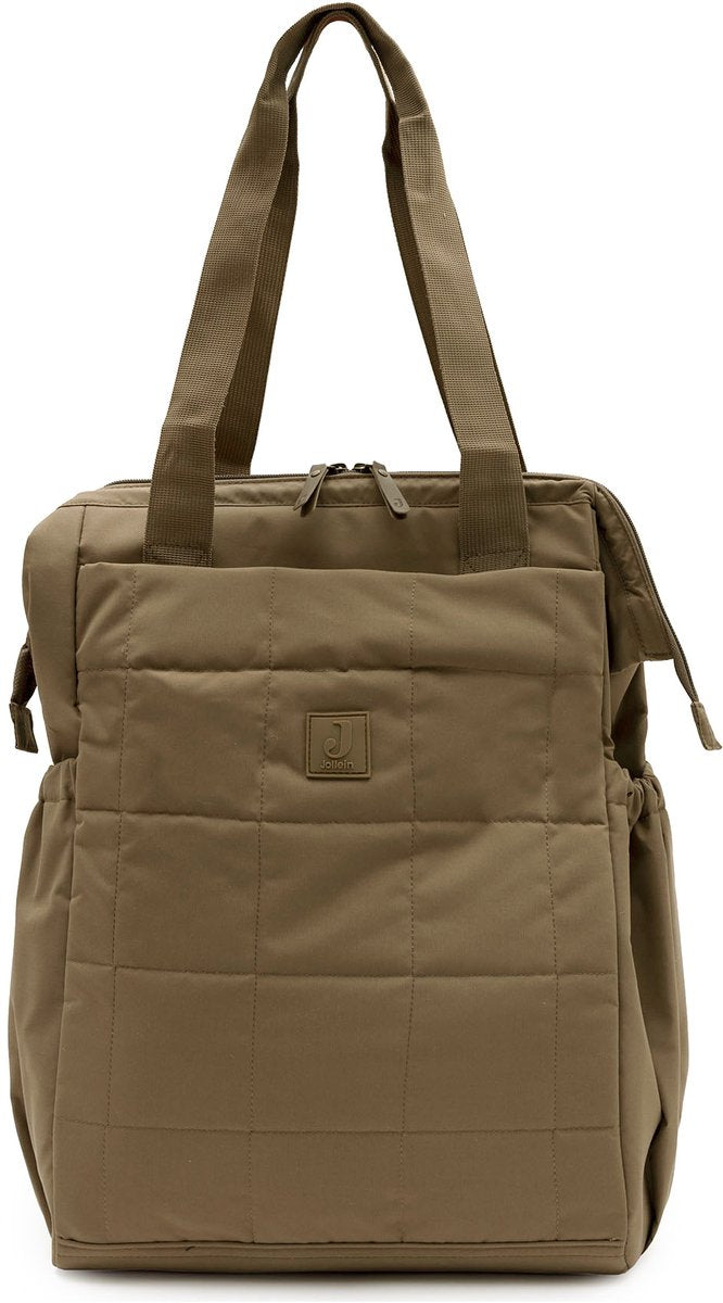 Jollein luiertas rugzak quilted quinn bronze