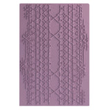 Sizzix • 3-d textured impressions embossing folder magic mesh by seth apter