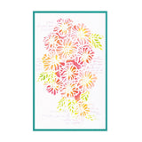 Sizzix • a5 stencil 4pcs buildables botanicals 1 by vicki boutin