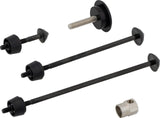 Pitlock security set 02 ga front wheel + rear wheel + seatpost + ahead