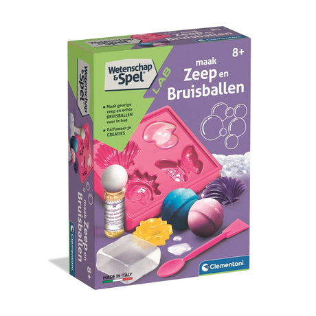 Clementoni-Wissenschaftsspiel – Seife und Badebomben