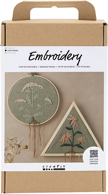 Kreativunternehmen https: www.cchobby.nl hobbyset-embroidery-embroidery-frame-dusty-green-1-box