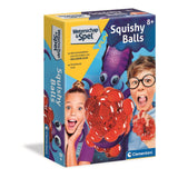Clementoni Wissenschaftsspielspaß – Squishy-Bälle, Wissenschaftslabor, Experimentierset für Kinder, 8+ Jahre, 66950