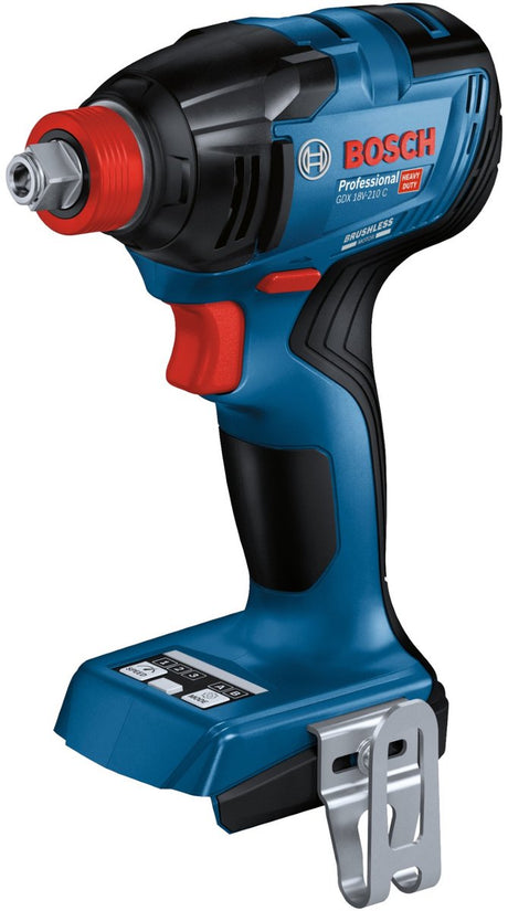 Bosch Professional GDX 18 V-210 C Akku-Schlagschrauber 2-in-1 210 nm 18 V Grundkörper – 06019j0200