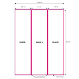 DNP -Papier 2 Roll � 200 St. 15x20 perforiert auf 5x20 und 10x20 cm für DS620