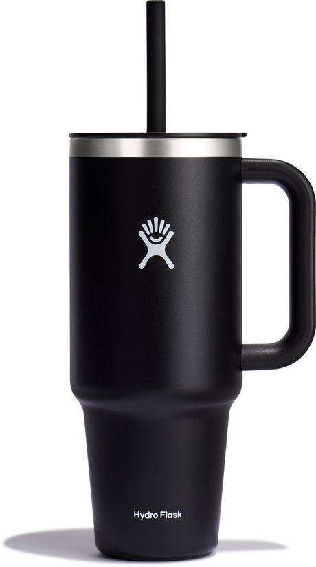 Allround-Reisebecher „Hydro Flask“ (1182 ml) – Schwarz