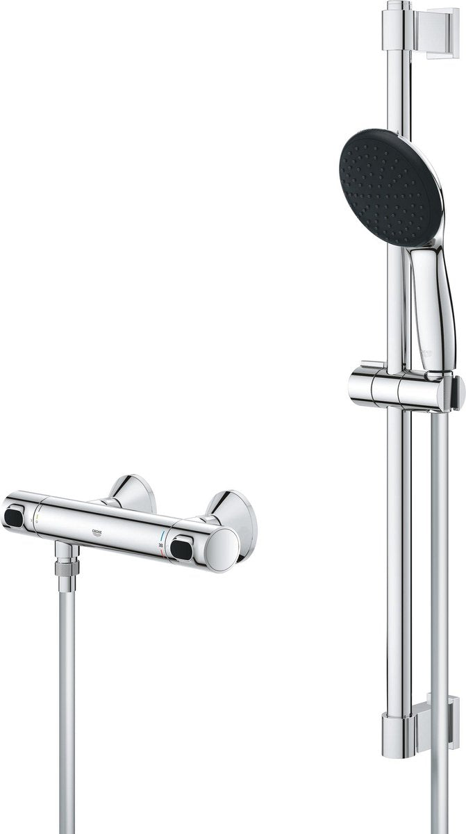 Grohe Quickfix Precision Flow Duschset – wassersparend – Chrom